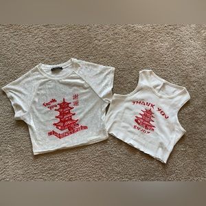 Thank you! Shirt Chinese writing